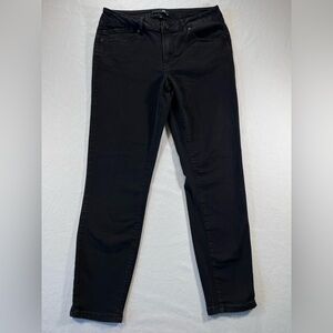 1822 Denim Black Skinny Jeans Classic Fit Women’s 10